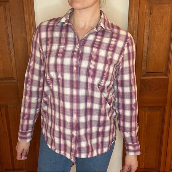 Madewell Ex-Boyfriend Button Down Shirt - Picture 3 of 11